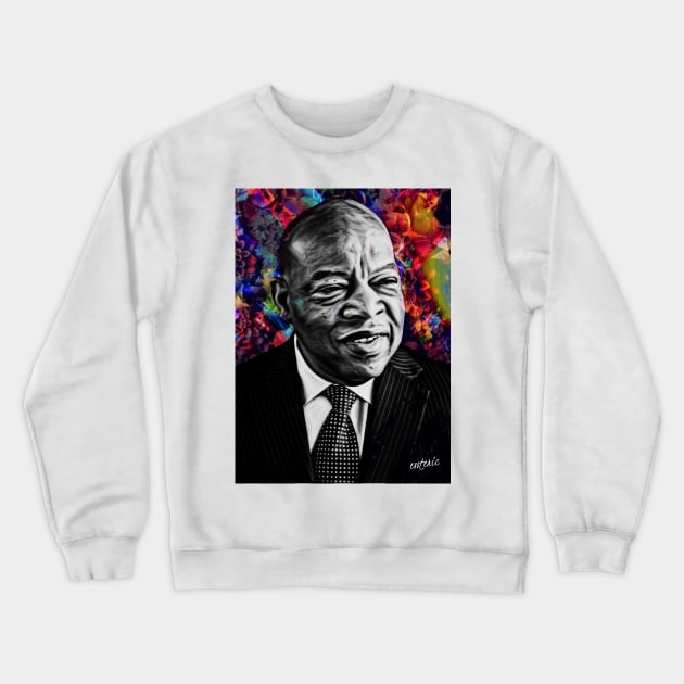 Rest in Power John Lewis Crewneck Sweatshirt by Esoteric Fresh 